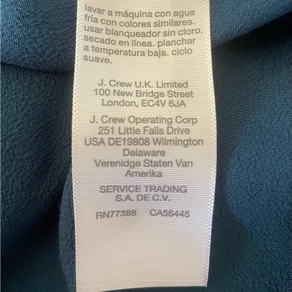 Madewell Novel Shift Dress Medium Deep Blue Teal Excellent condition Summer - Picture 5 of 7